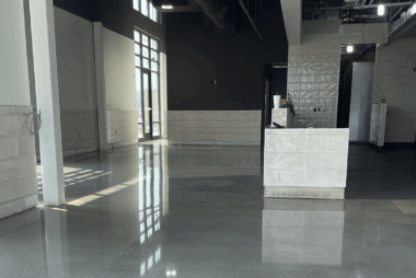 honeygrow polished concrete